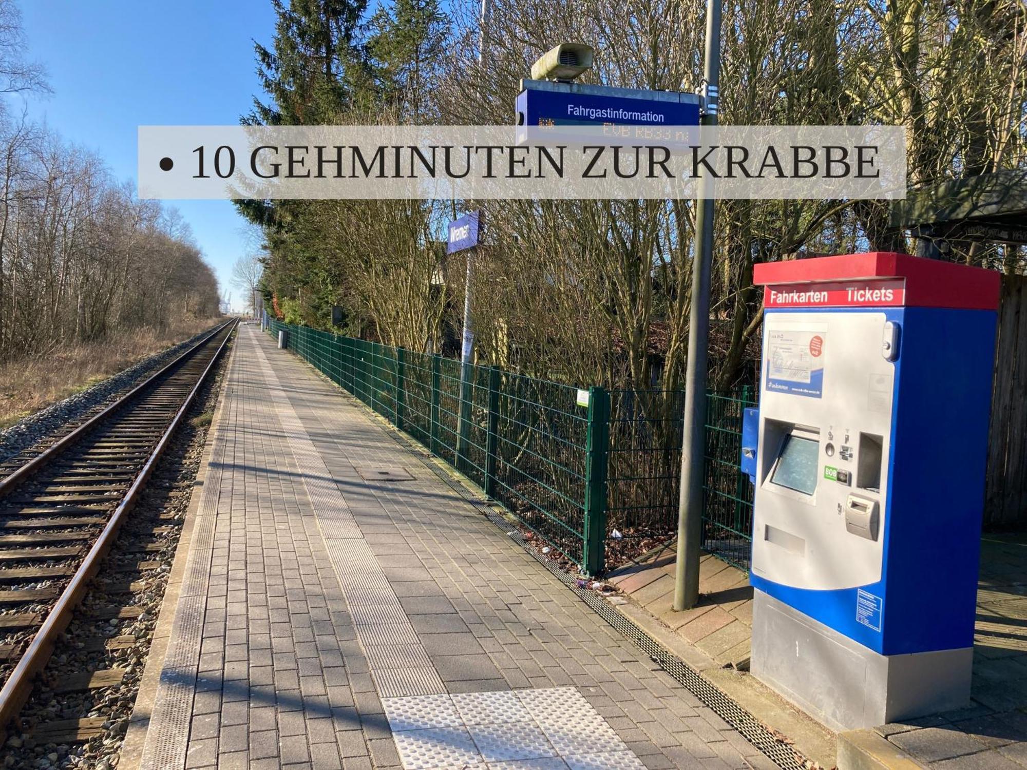 Haus Krabbe Apartments, Fuer 1-2 Personen, Hunde Kostenfrei Willkommen, Kostenfreier Parkplatz, Zwischen Bremerhaven Und Cuxhaven Gelegen Wremen Exterior foto